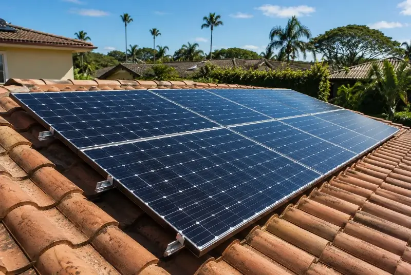 Installation de panneaux solaires à Entrechaux